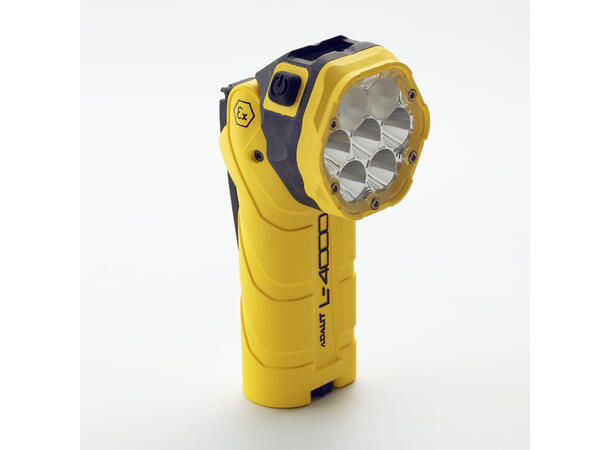 Adalit Torch LED L4000 IP67, Zone 0, incl AAA Batteries