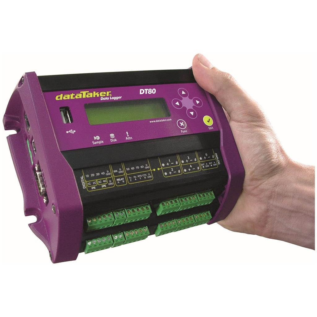 dataTaker DT80 Series 4 515 Analog, 12 Digital Channels Adeptor AS