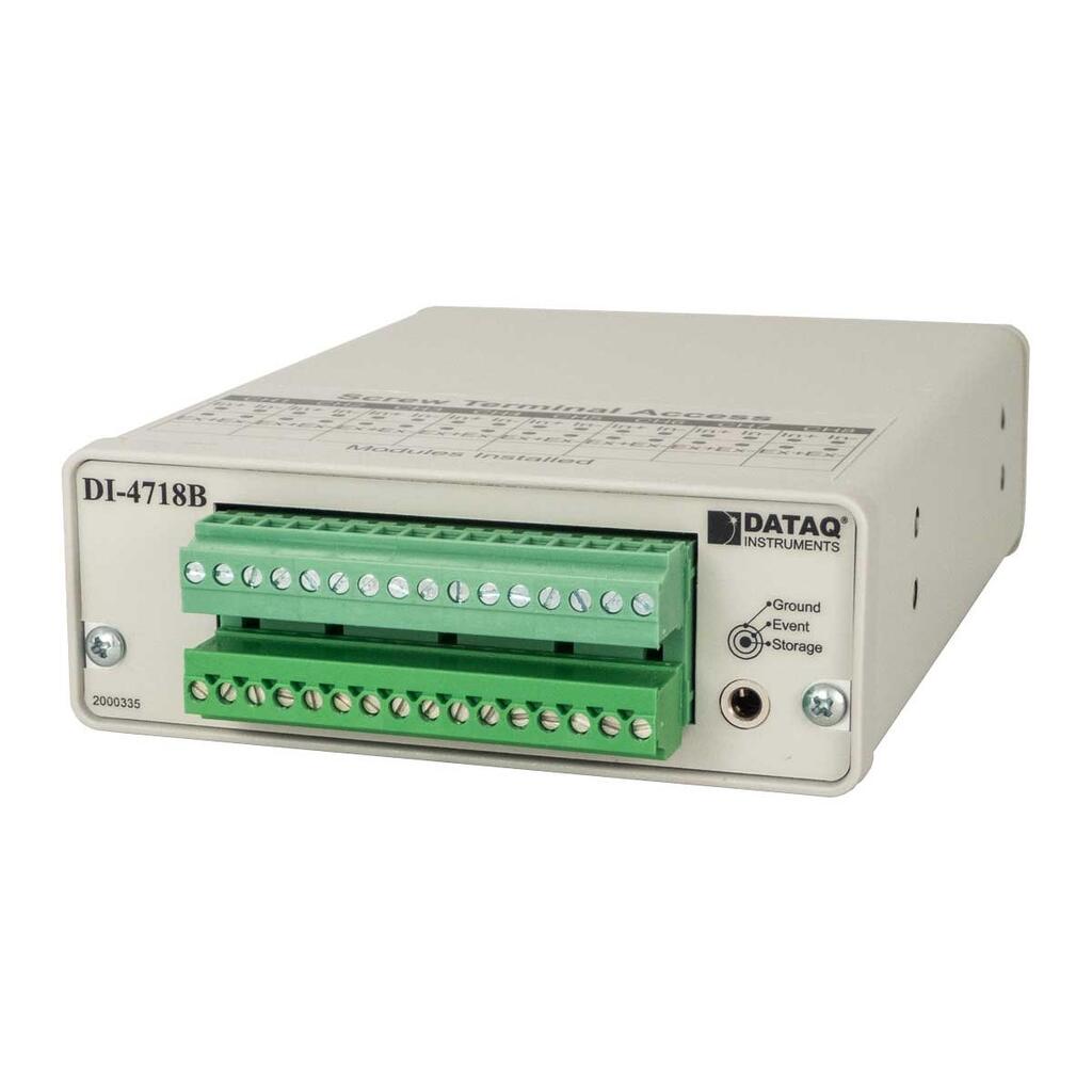 Dataq DI4718BE DAQ w/ PoE and USB, for DI8B amplifiers