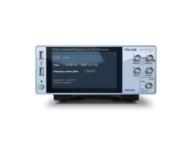 FTR-210R Frequency & Time reference GNSS disciplined, 5x10 1x5 MHz, 1x1, pps
