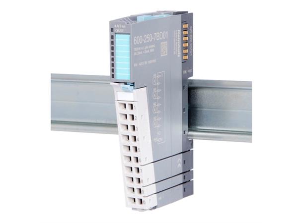 TB20 Analog input AI 4x I, 0/4...20 mA, ±20 mA, 16 bit iso