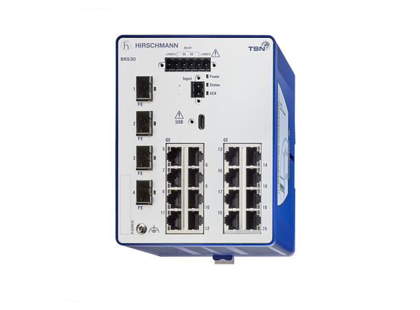 Hirschmann BOBCAT 16xTX, 4xSFP BRS30-1604OOOO-STCY99HHSEAXX.X.XX