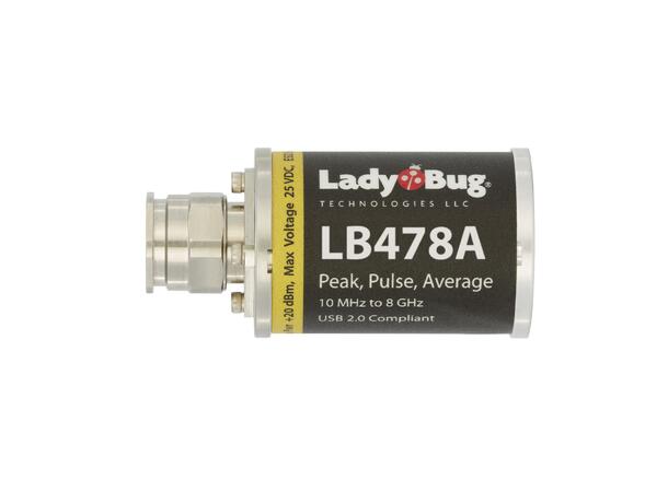 LadyBug Peak and Pulse Sensor 10 MHz to 8 GHz, -35 to +20 dBm