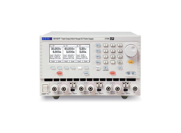 MX100QP S2,  4 output multi range 420W Combined output, USB/RS232/LAN(LXI)