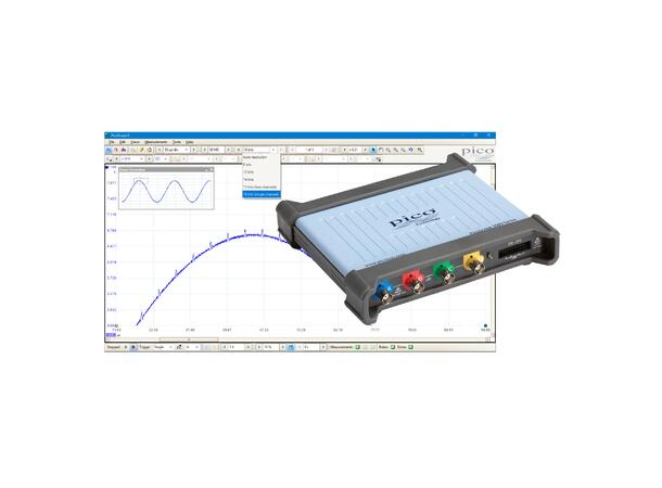 PicoScope® 5000 FlexRes® Oscilloscopes 60, 100 or 200 MHz, 2 or 4 channels