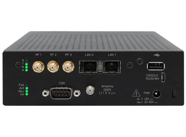microSync XS, GPS, HQ oscillator 8 node PTP license, with display