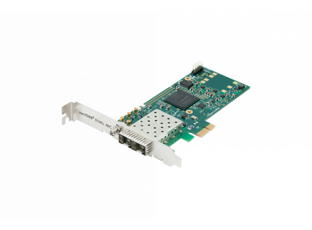 Oregano syn1588® PCIe Dual NIC SFP PRP/HSR support