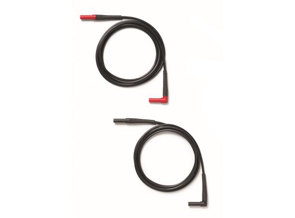 Fluke TL324, CAT III 1500V, Suregrip Silikontestledningssett rett til vinklet