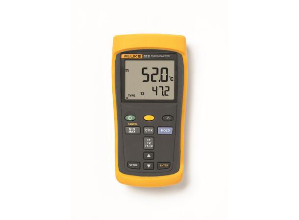 FLUKE-51-2 60HZ Termometer, 1-kanal