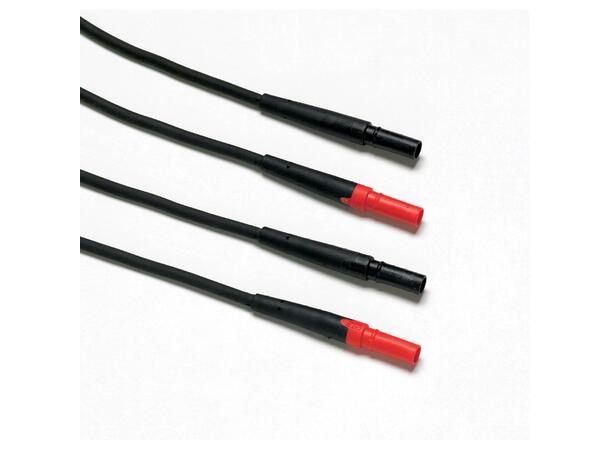 Fluke TL321, CAT III 1500V, Suregrip Silikontestledningssett rett til rett