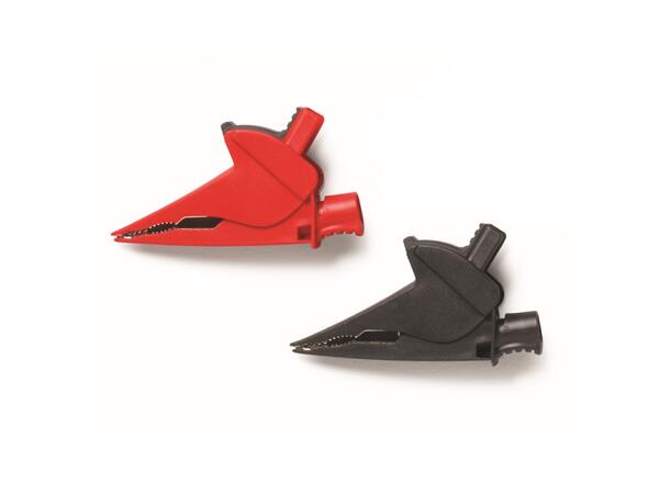 Fluke AC385, CAT III 1500V, CAT IV 1000V Suregrip store krokodilleklemmer