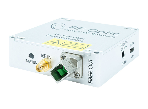 RFoF - RF over Fiber Kit for GNSS Singlemode SC/APC. 2xPSU + 2x5m coax