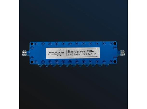 Aaronia 2.4GHz Bandpass Filter CF: 2400MHz, PB: 2400 ~ 2500 MHz
