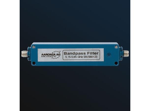 Aaronia 5.8GHz Bandpass Filter CF: 5500MHz, PB: 5150 ~ 5850 MHz